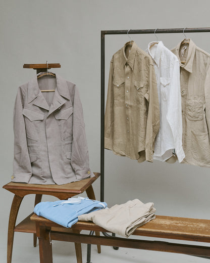 Coherence | Robert-P Wool Linen Mohair Beige