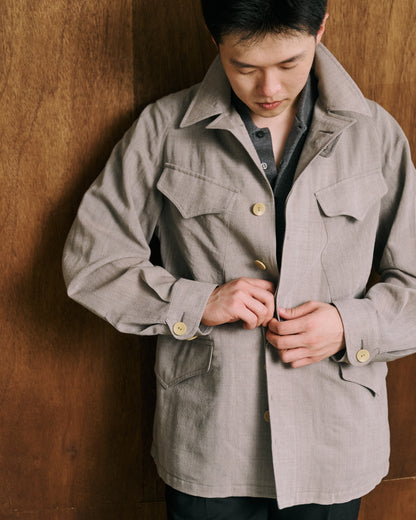 Coherence | Robert-P Wool Linen Mohair Beige