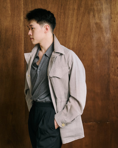 Coherence | Robert-P Wool Linen Mohair Beige