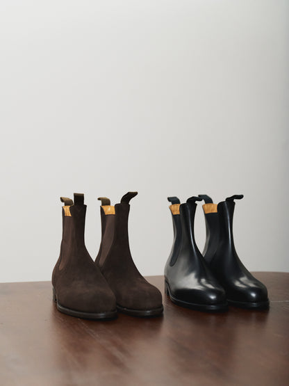 JMWeston | Chelsea Boots Black Box Calf