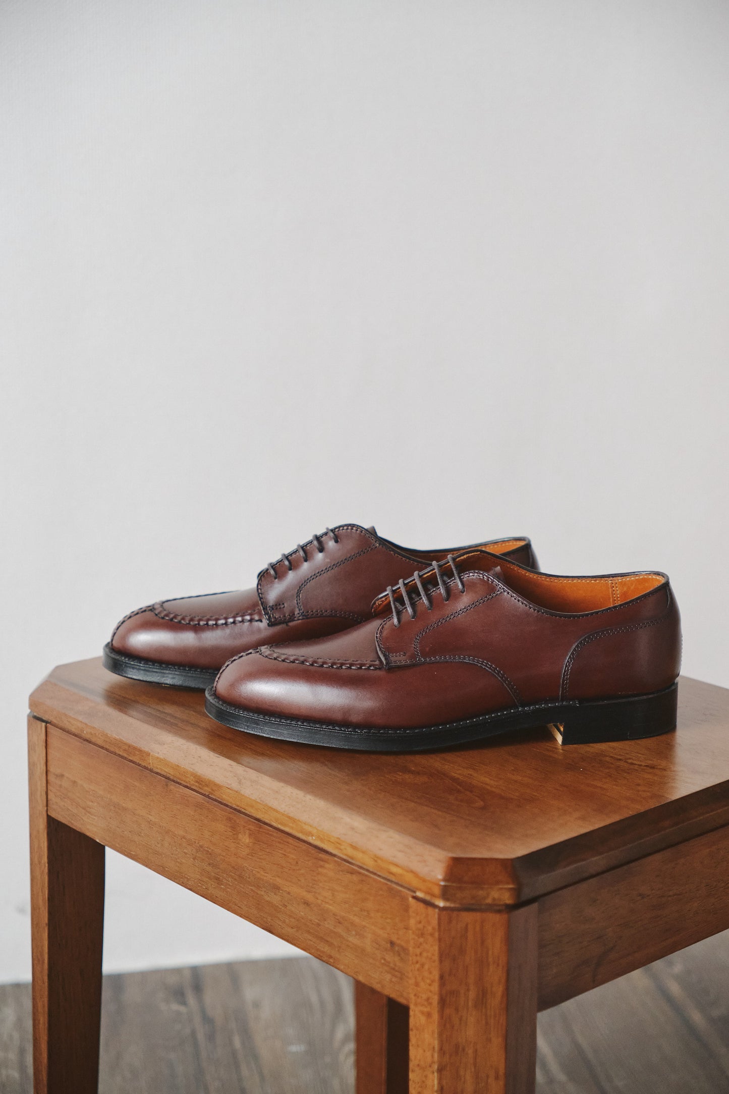 Alden | 968 Norwegian Front Blucher Dark Brown Calf