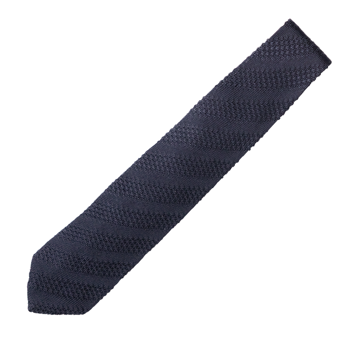 Seven Fold | Knit Tie Navy