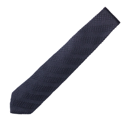 Seven Fold | Knit Tie Navy