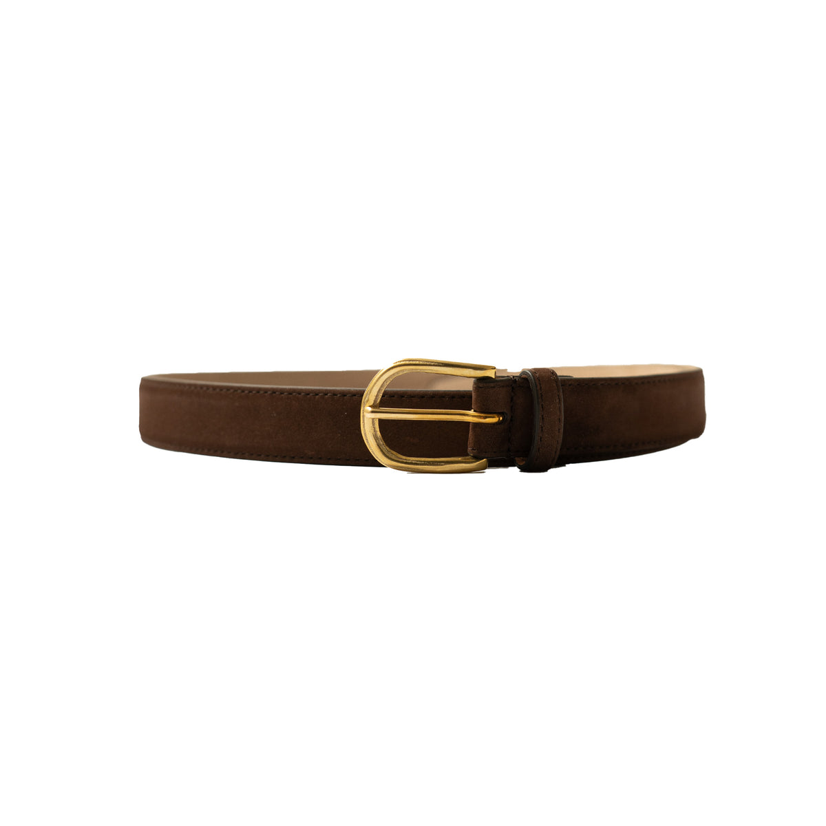 Simonnot Godard | Nubuk 25mm Sangria Poussière Belt