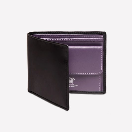 Ettinger | Sterling Billfold Wallet With 3 C/C & Purse Purple