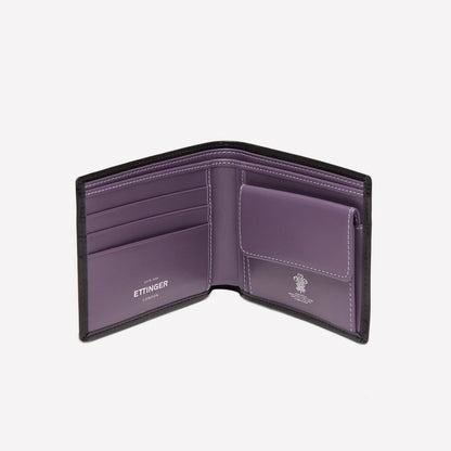 Ettinger | Sterling Billfold Wallet With 3 C/C & Purse Purple