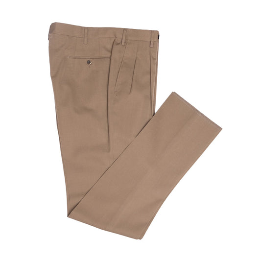 Echizenya | Osaku Brown Pleated Wool Trousers