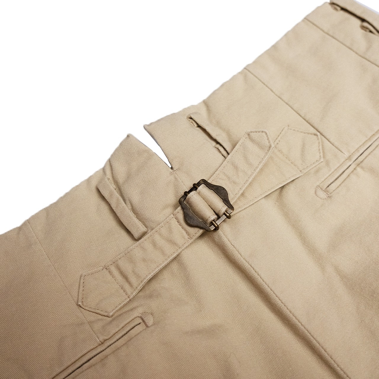 Echizenya | Beige Cotton Trouser