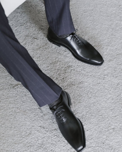 Crockett & Jones | Alex Whole Cut Oxford Black Calf