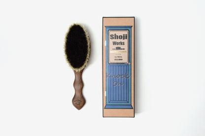 Shoji Works | Wool Clothes Brush In Walnut