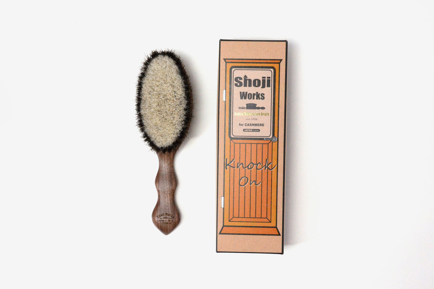 Shoji Works | Cashmere Clothes Brush In Walnut