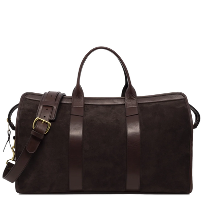 Frank Clegg | Signature Travel Duffle Chocolate Suede