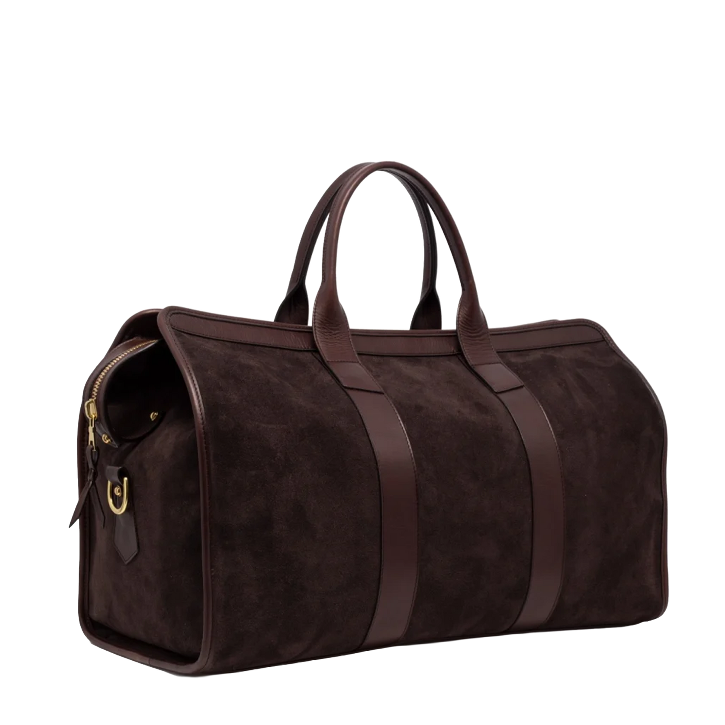 Frank Clegg | Signature Travel Duffle Chocolate Suede
