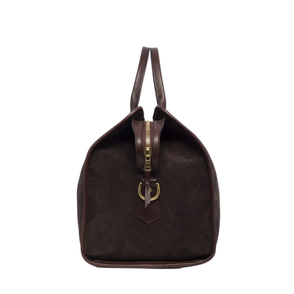 Frank Clegg | Signature Travel Duffle Chocolate Suede