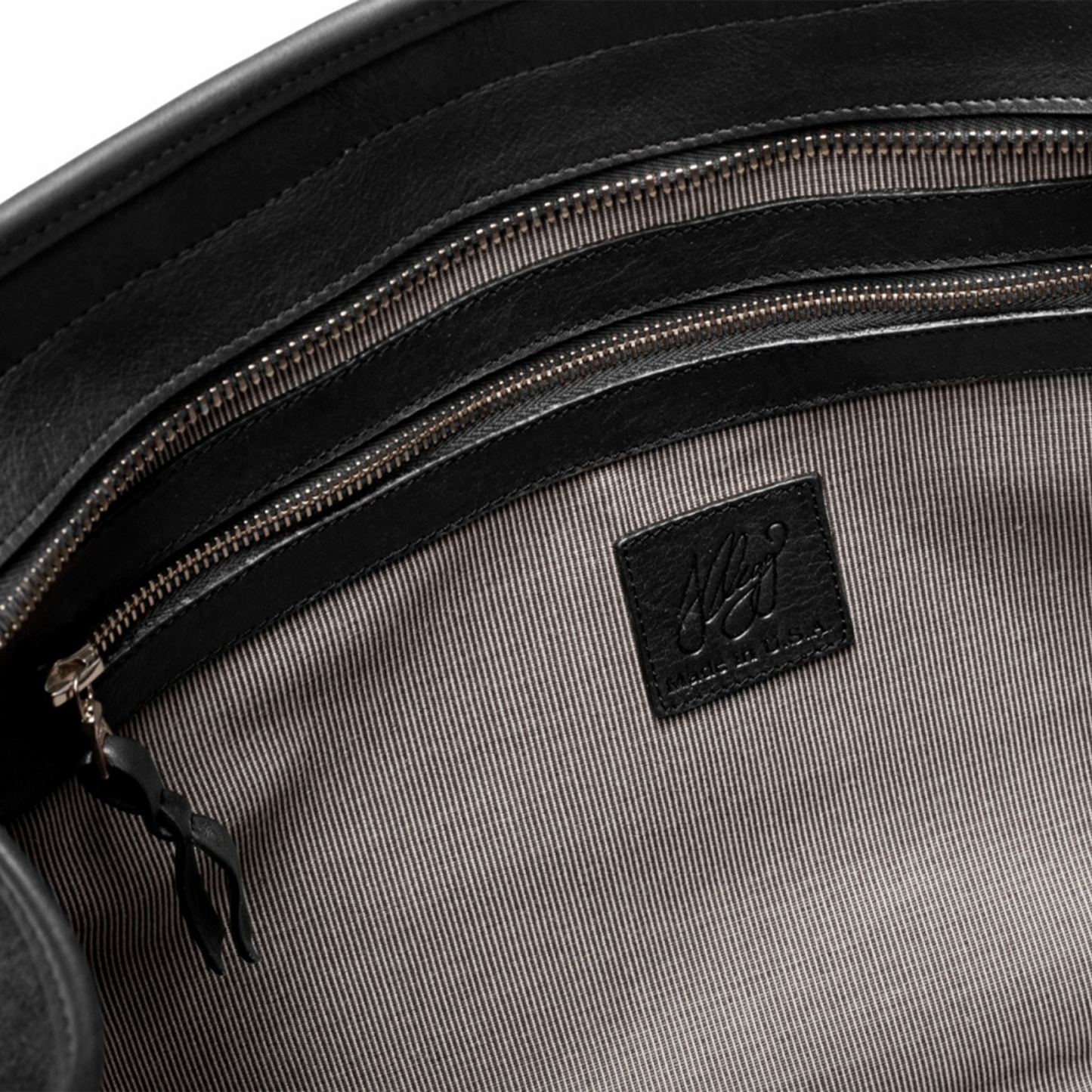 Frank Clegg | Small Travel Duffle Black Suede