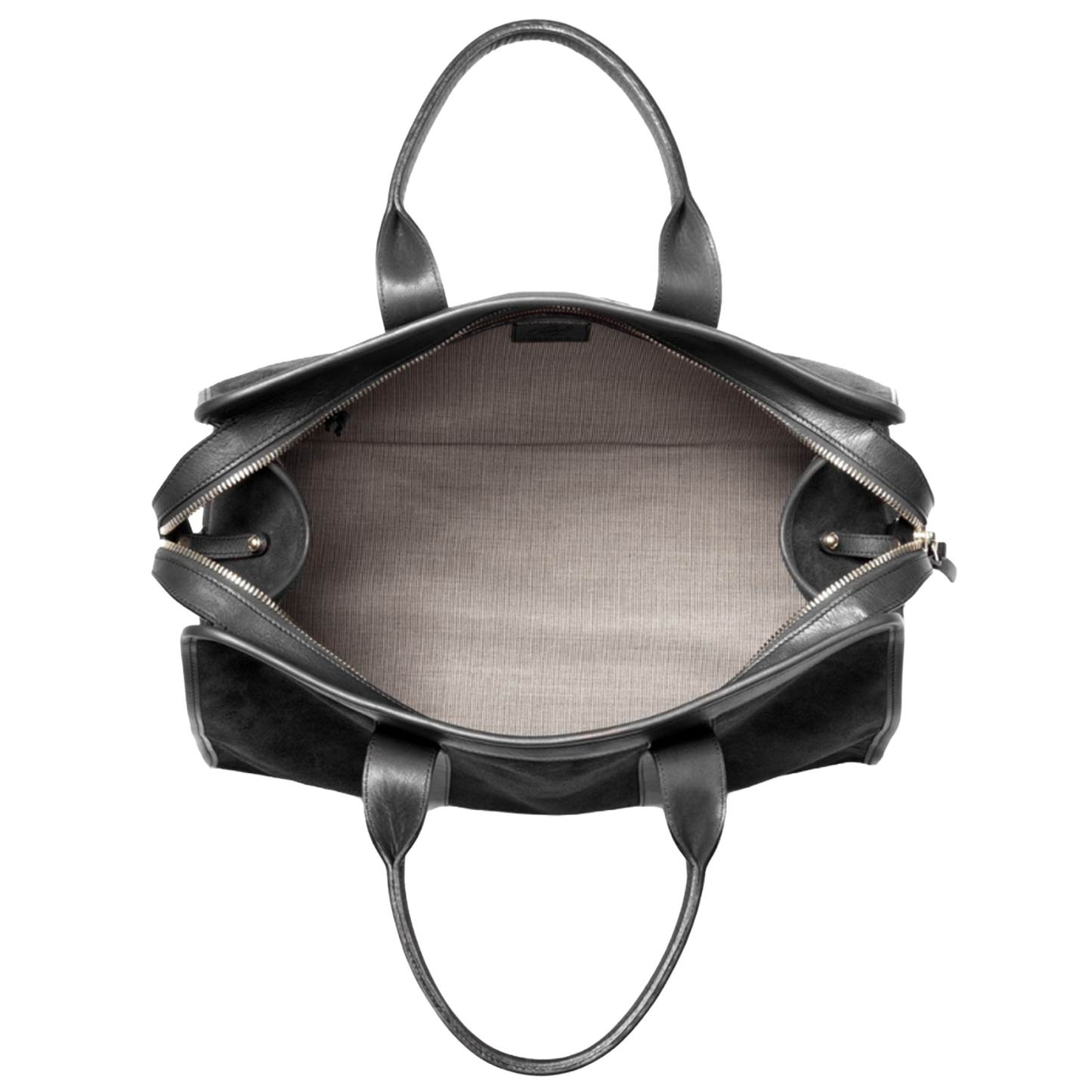 Frank Clegg | Small Travel Duffle Black Suede