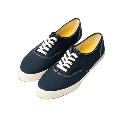 Spingle | Balance Deck Shoes Navy Canvas