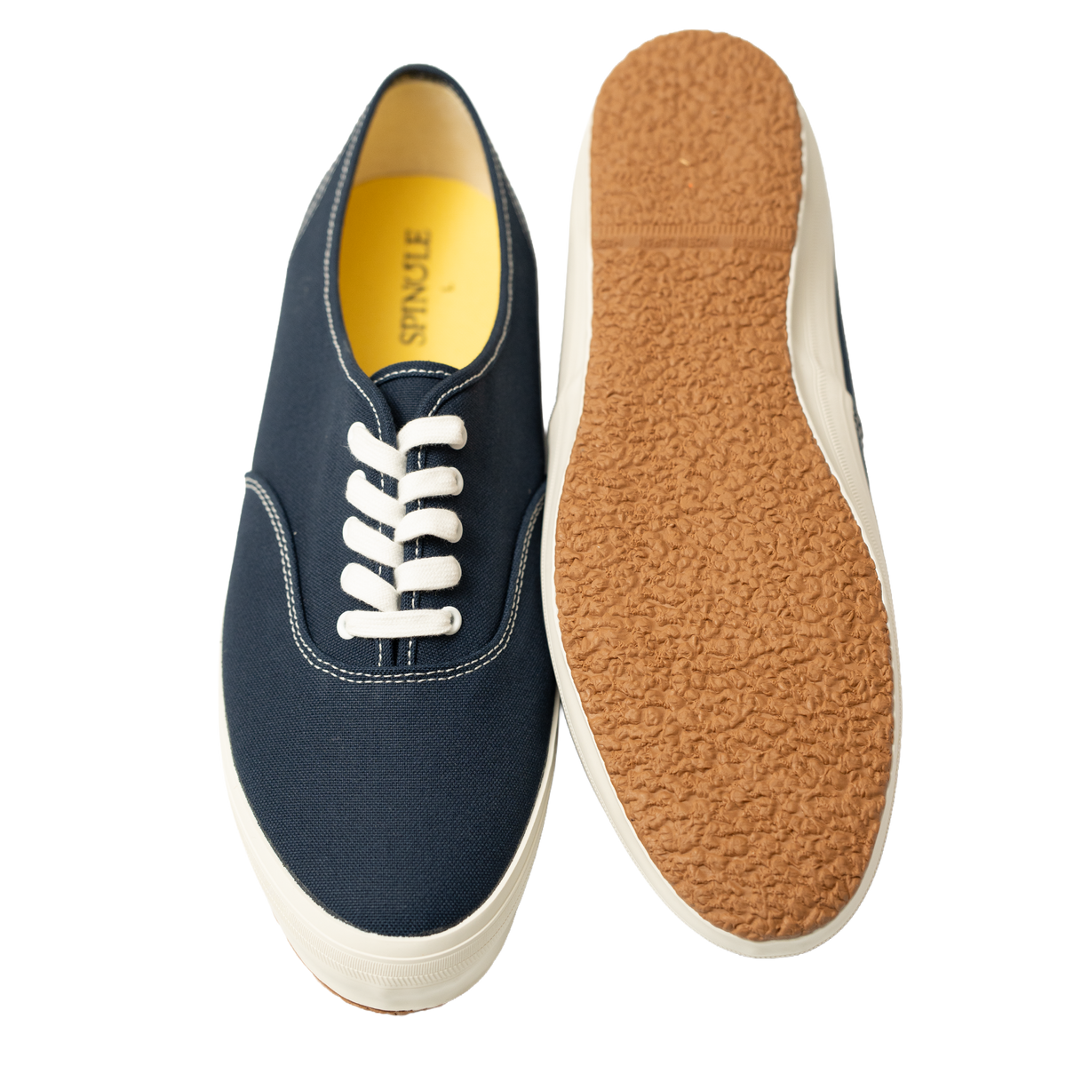 Spingle | Balance Deck Shoes Navy Canvas
