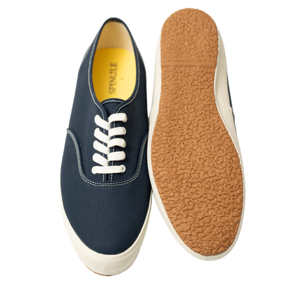 Spingle | Balance Deck Shoes Navy Canvas