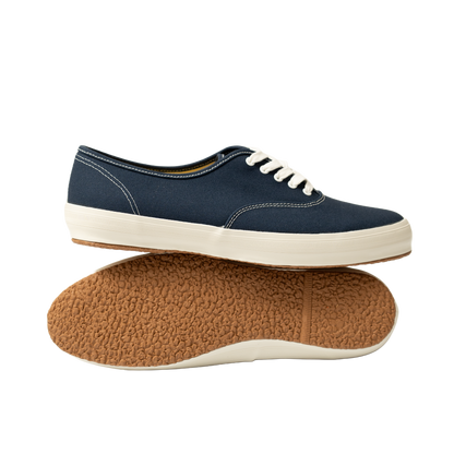 Spingle | Balance Deck Shoes Navy Canvas