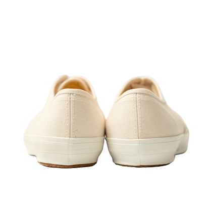Spingle | Balance Deck Shoes White Canvas