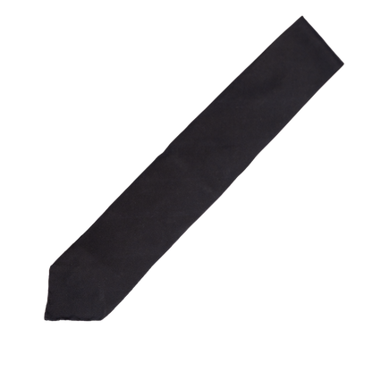 Stefano Cau | Untipped Tie Black
