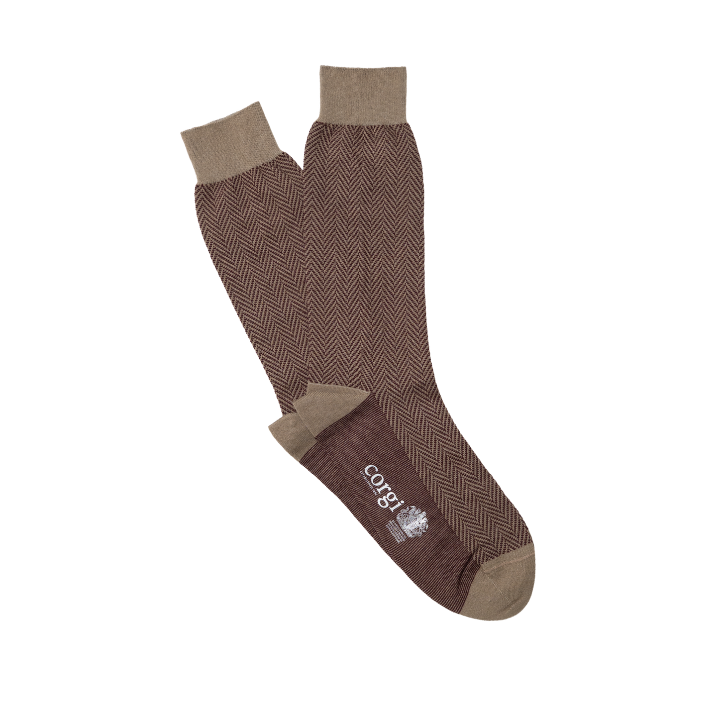 Corgi | Mercerised Cotton Socks Hunter Green