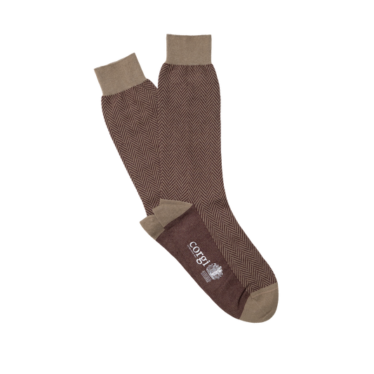 Corgi | Mercerised Cotton Socks Hunter Green