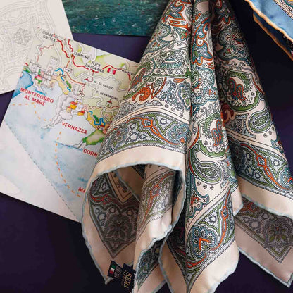 Serà Fine Silk | Vernazza Pocket Square