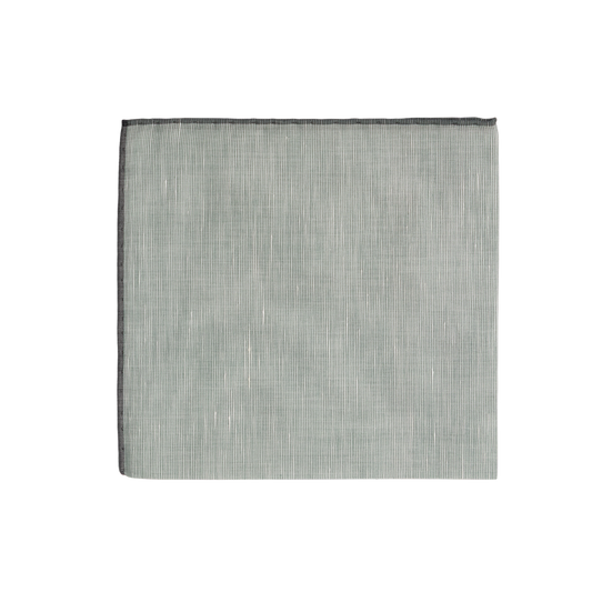 Simonnot Godard | Vert Gris Pocket Square
