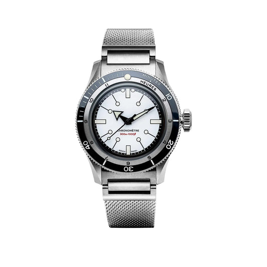 Serica | Ref. 5303-2 Diving Chronometer Porcelain White