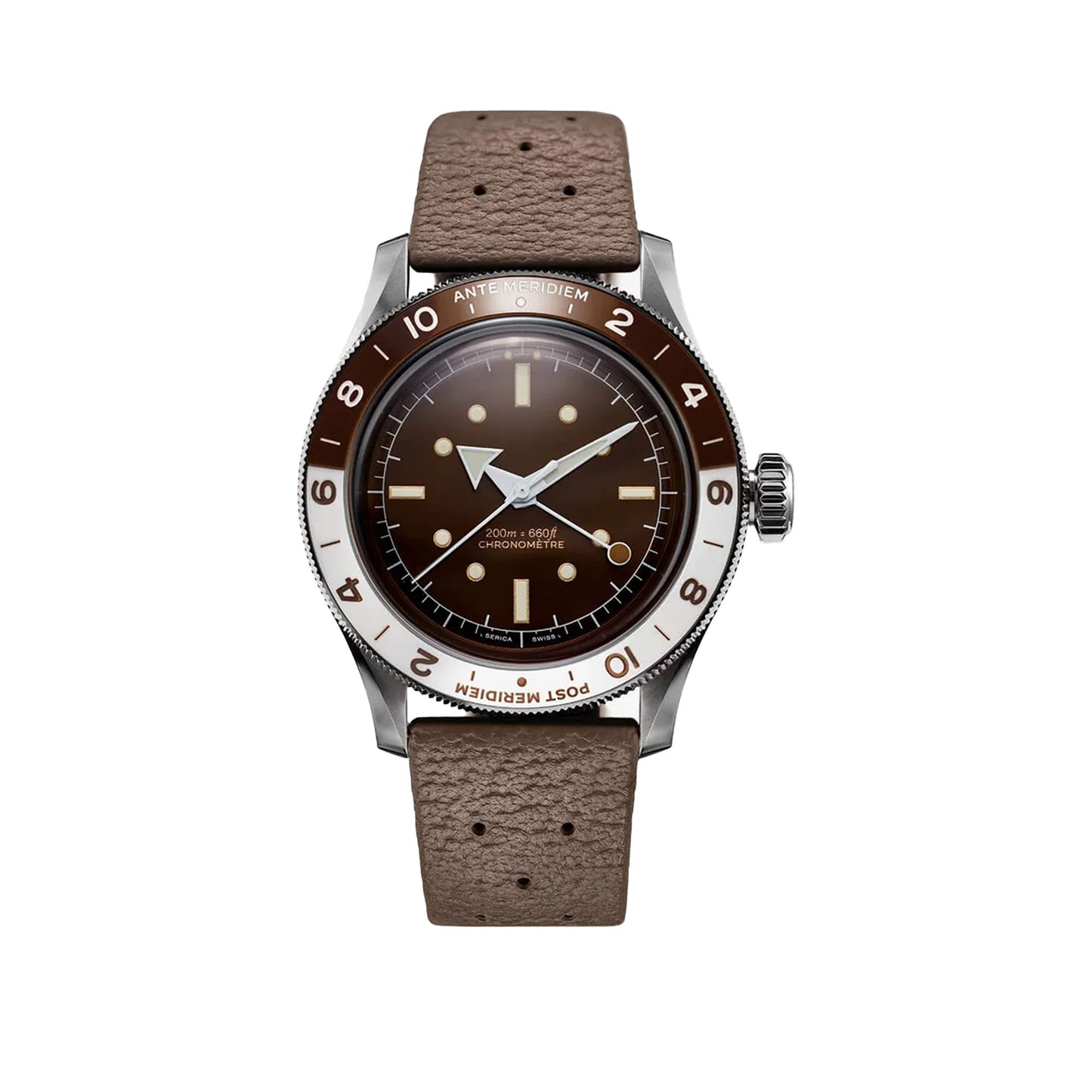 Serica | Ref. 8315-2 GMT Travel Chronometer Desert Red
