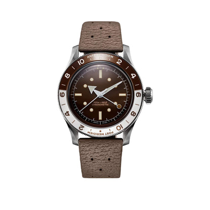 Serica | Ref. 8315-2 GMT Travel Chronometer Desert Red