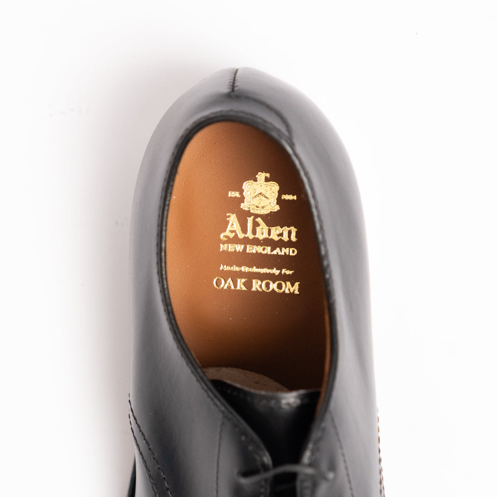 Alden | A0406 OAK ROOM Limited Officer Shoes Black Calf