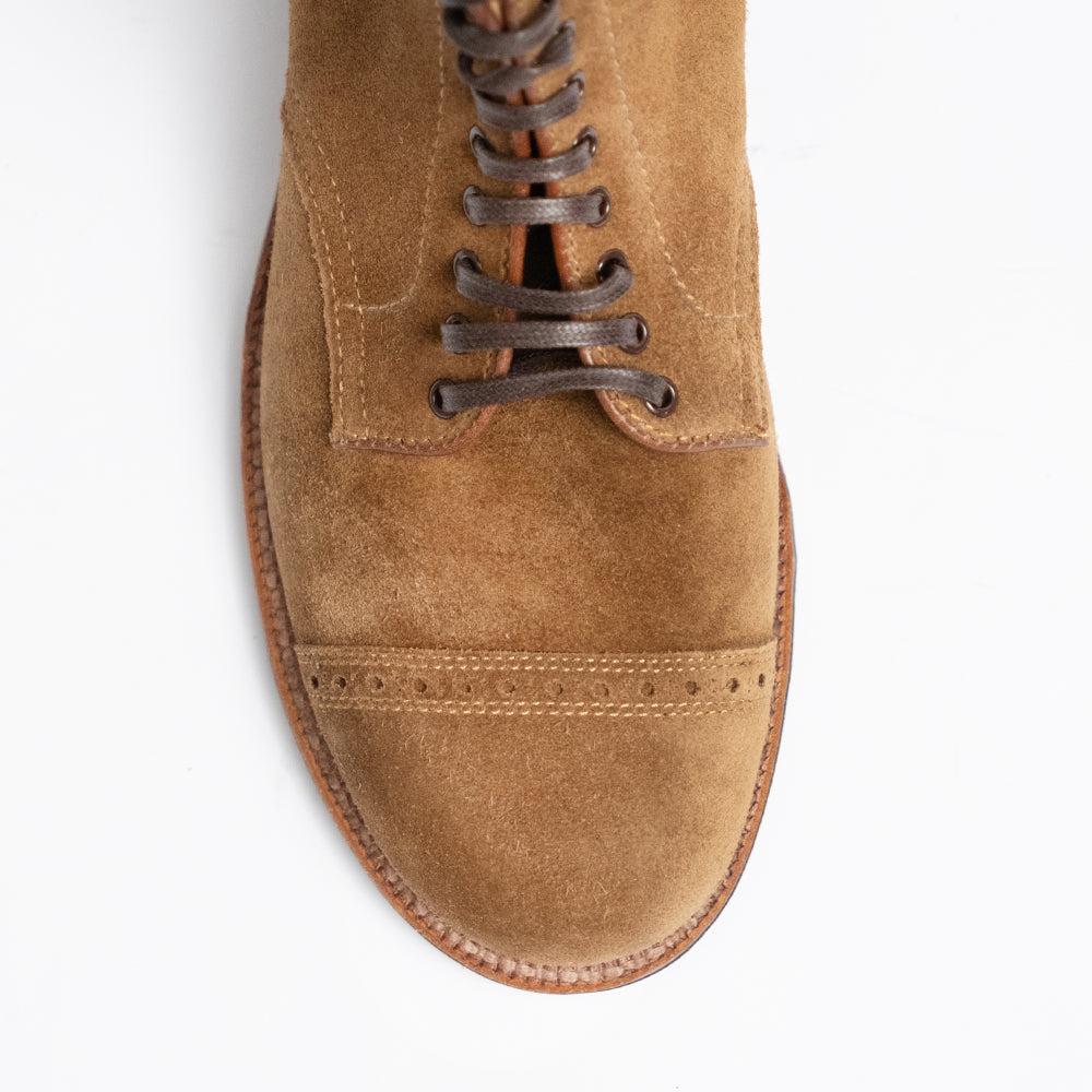 Alden | A0814 OAK ROOM Limited Cap Toe Boots Snuff Suede