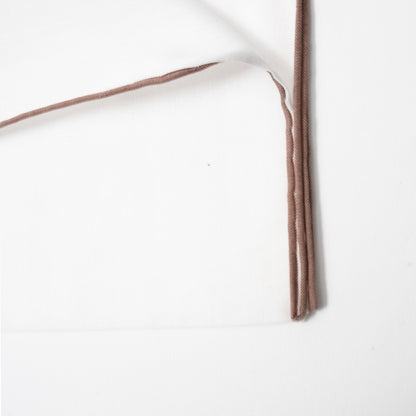 Simonnot Godard | Atrani Brown Pocket Square