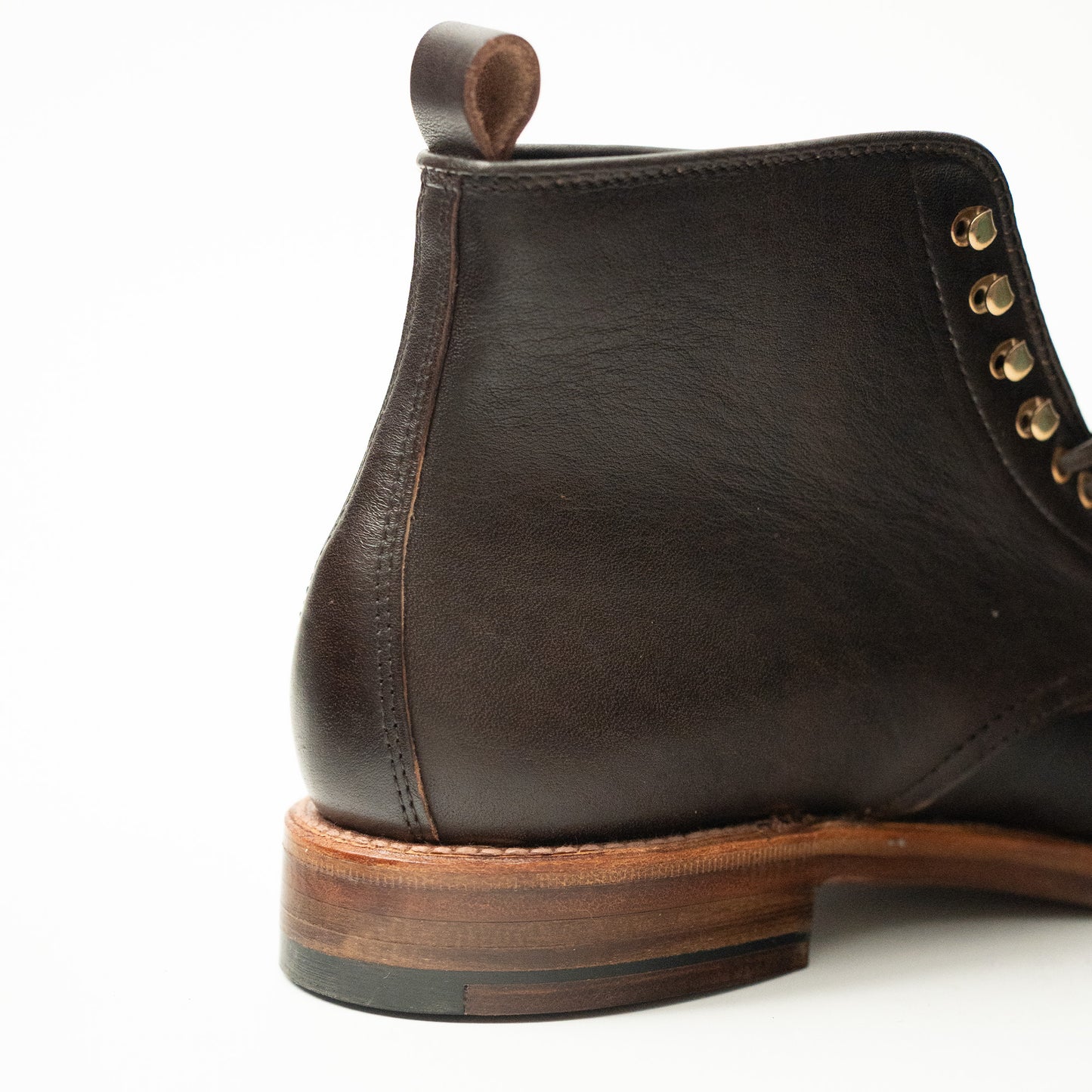 Alden | A5803H OAKROOM 10th Anniversary Cap Toe Boots Dark Brown Arabica Lux