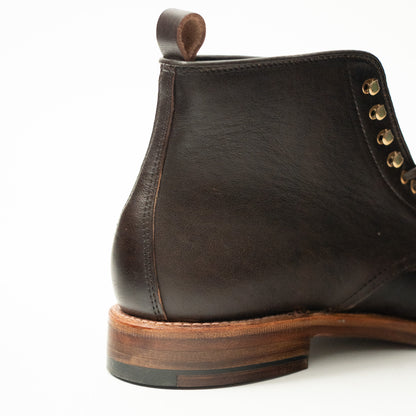 Alden | A5803H OAKROOM 10th Anniversary Cap Toe Boots Dark Brown Arabica Lux
