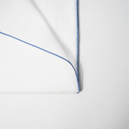 Simonnot Godard | Atrani Light Blue Pocket Square