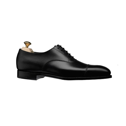 Crockett & Jones | Audley Cap Toe Oxford Black Calf