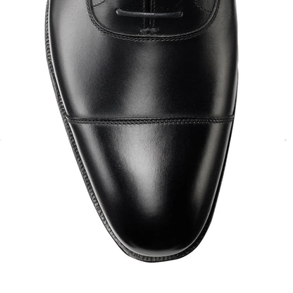 Crockett & Jones | Audley Cap Toe Oxford Black Calf