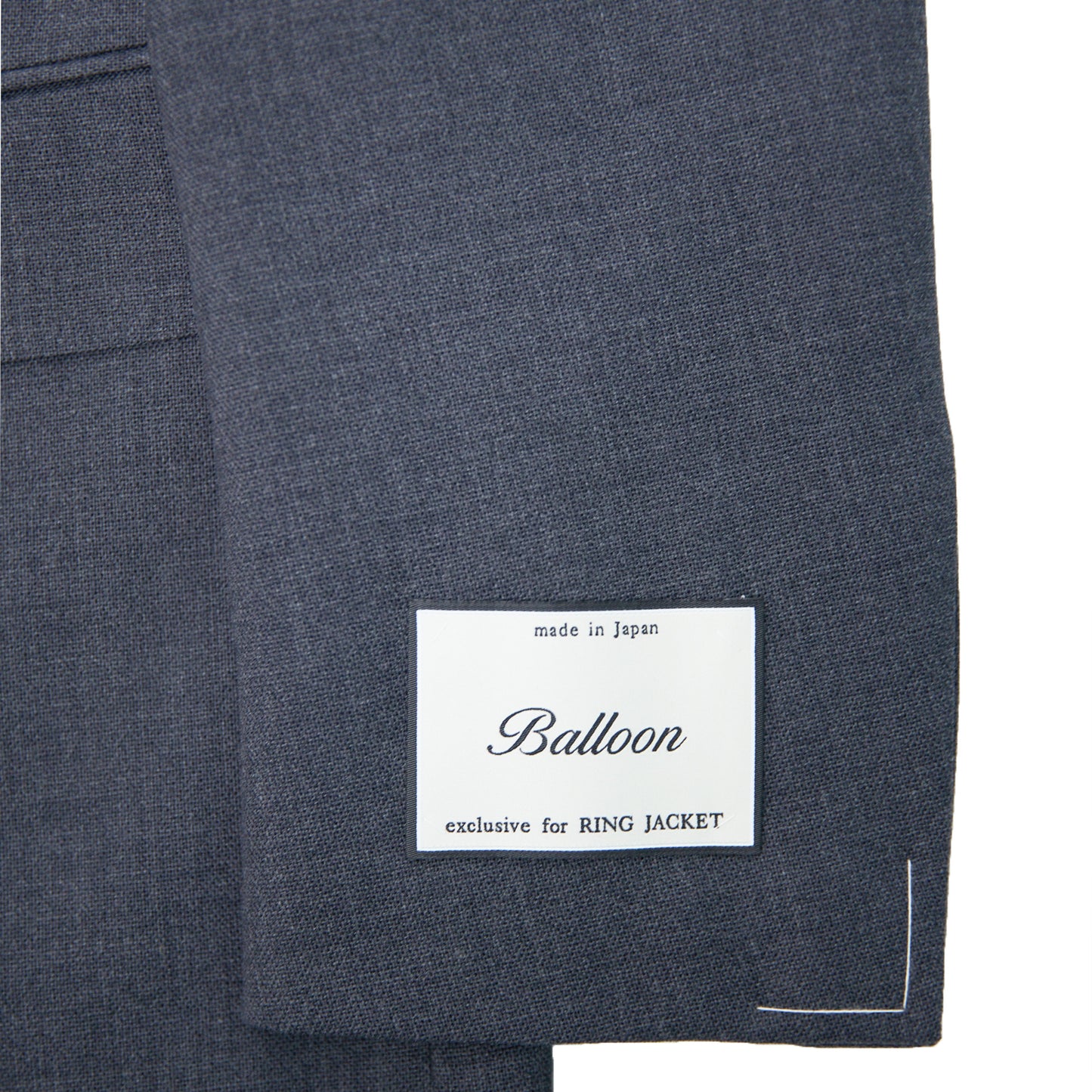 Ring Jacket | Ballon Suit Grey