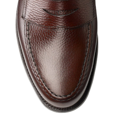 Crockett &amp; Jones | Boston Penny Loafer Dark Brown Country Calf