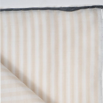 Simonnot Godard | Buren Yellow Stripe Pocket Square