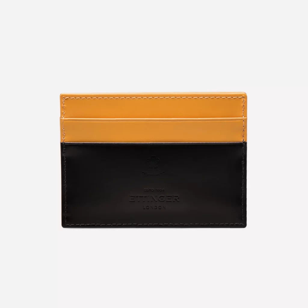 Ettinger | Bridle Hide Flat Credit Card Case Black