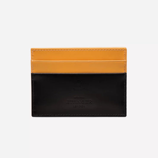 Ettinger | Bridle Hide Flat Credit Card Case Black