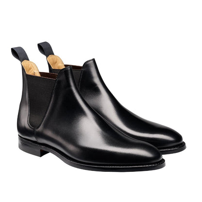 Crockett &amp; Jones | Chelsea 8 Chelsea Boots Black Calf