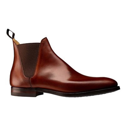 Crockett & Jones | Chelsea 8 Chlesea Boots Chestnut Burnished Calf