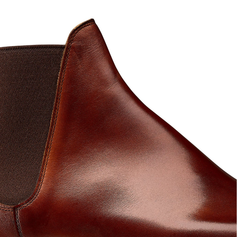 Crockett & Jones | Chelsea 8 Chlesea Boots Chestnut Burnished Calf