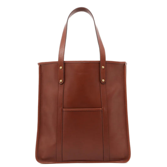 Frank Clegg | Leather Market Tote Chestnut